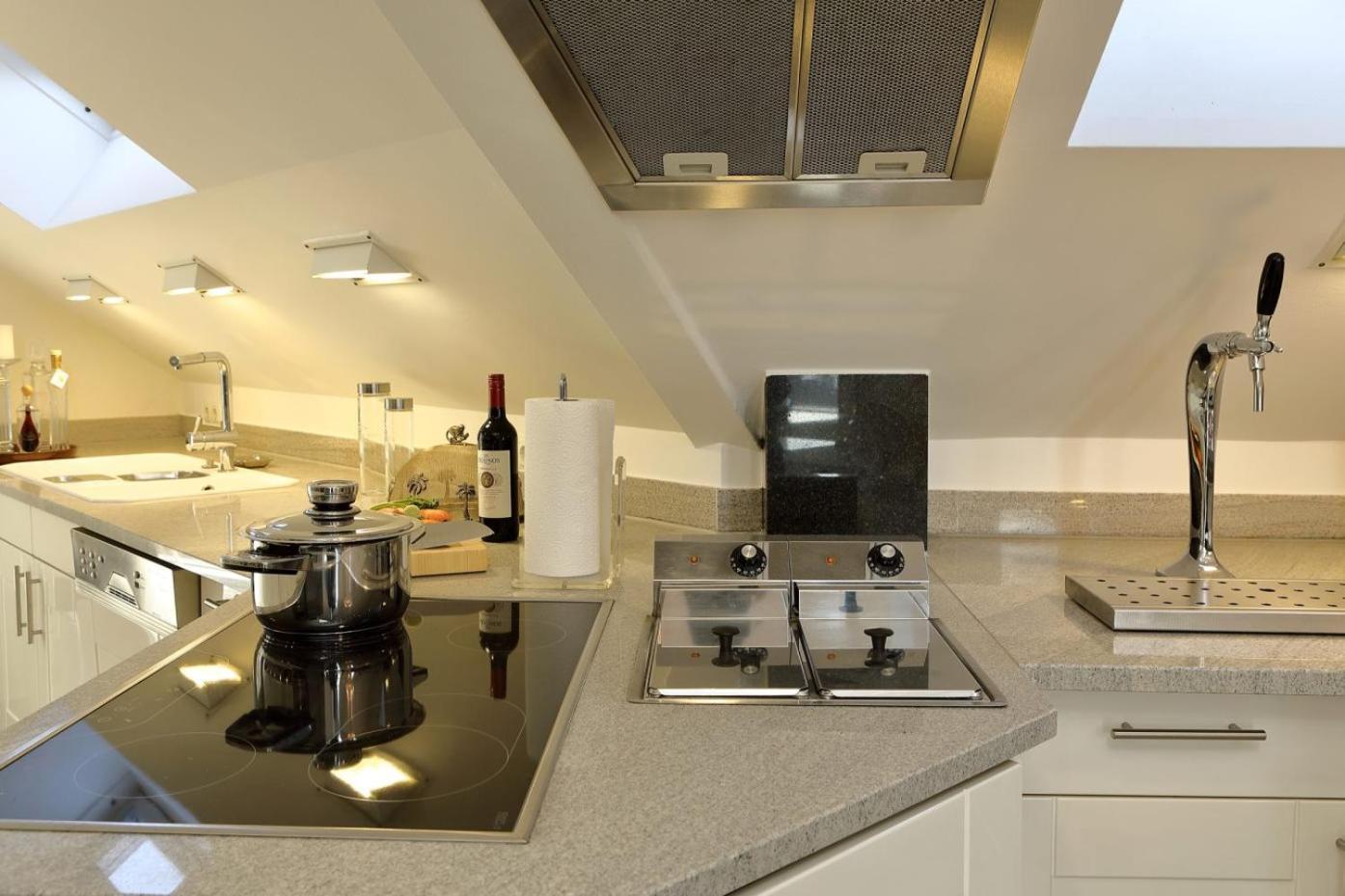 뮬하임안더루 Penthouse Muelheim- Ruhr - Zentral - Edel - Luxus Pur 아파트 외부 사진